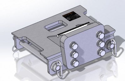 PINTLE HOOK BRACKET ASSEMBLY (50 000 LBS)