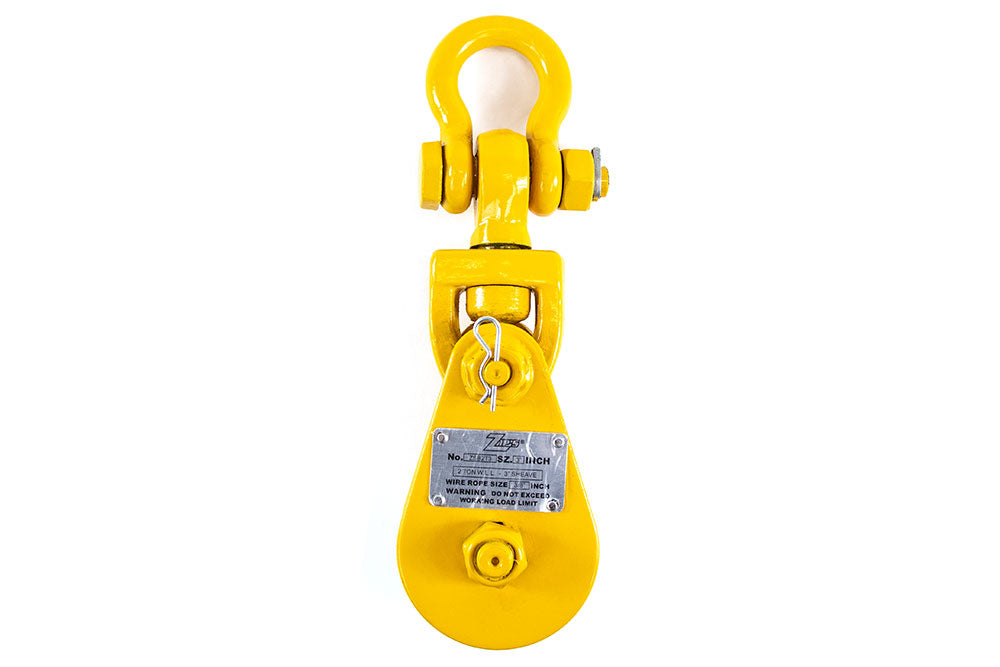 SafeAll Snatch Block with Swivel Shackle