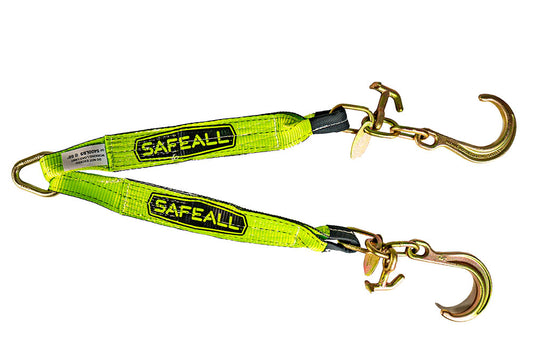 SafeAll V-Strap Assembly with 8" J & TJ Hooks