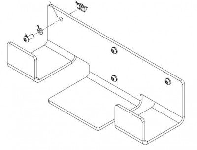 ASSEMBLY SUPPORT FLAT TOW CROSS-BAR - starequipmentsales