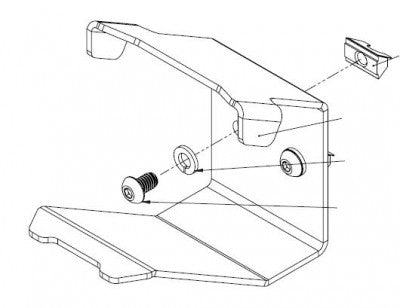 ASSEMBLY SUPPORT HETRONIC 2 WINCH - starequipmentsales