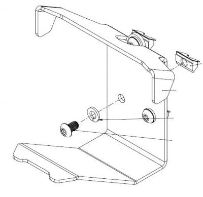 ASSEMBLY SUPPORT HETRONIC 4 WINCH - starequipmentsales