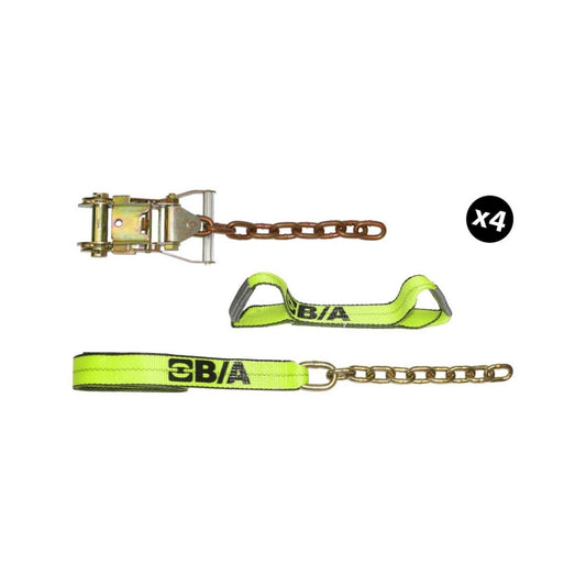 B/A Products Co. 2" Hi-Viz Original Patented Roll Back Tie-Down System - starequipmentsales