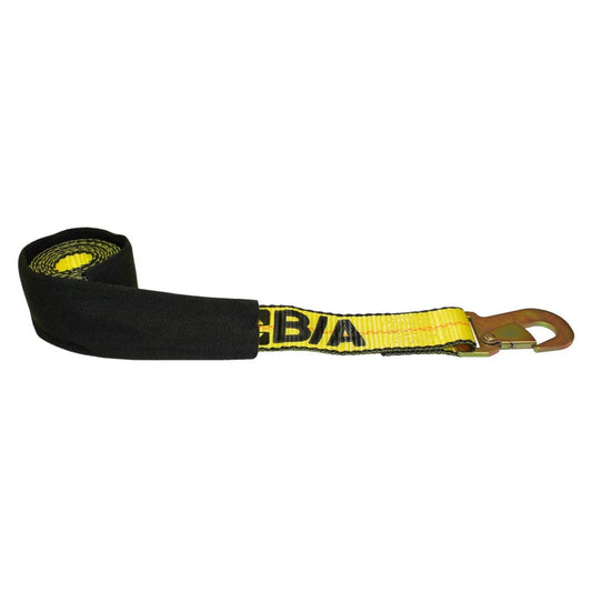 B/A Products Co. 2" x 8' Flat Snap Hook Strap w/Protective Sleeve - 38-3D - starequipmentsales