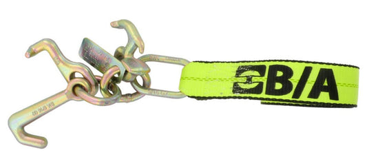 B/A Products Co. 2" x 8' Mini J, R, & T Hook Hi-Viz Strap - HV38-100-S - starequipmentsales