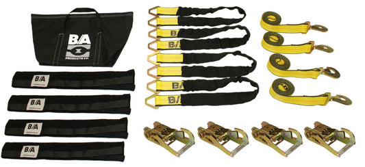 B/A Products Co. 36” Snap Hook Ratchet Axle Strap Tie-Down Kit - 38-KITA3622 - starequipmentsales