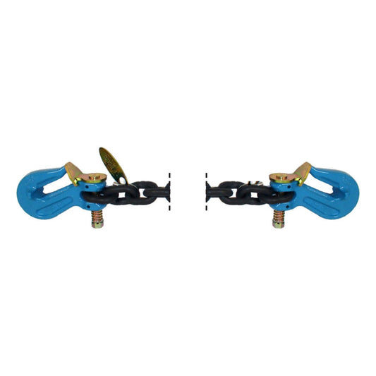 B/A Products Co. 5/16" Grade 100 Twist Lock™ Cradle Grab Hook Chain - starequipmentsales