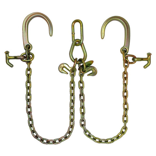 B/A Products Co. 5/16" Low-Profile Grade 70 Hammerhead T-J Combo & 8" J Hook V-Chain - starequipmentsales