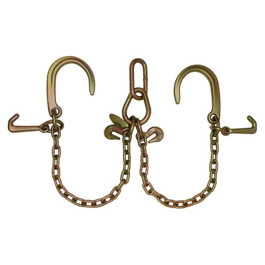 B/A Products Co. 5/16" Low-Profile Grade 70 Mini J & 8" J Hook V-Chain - starequipmentsales