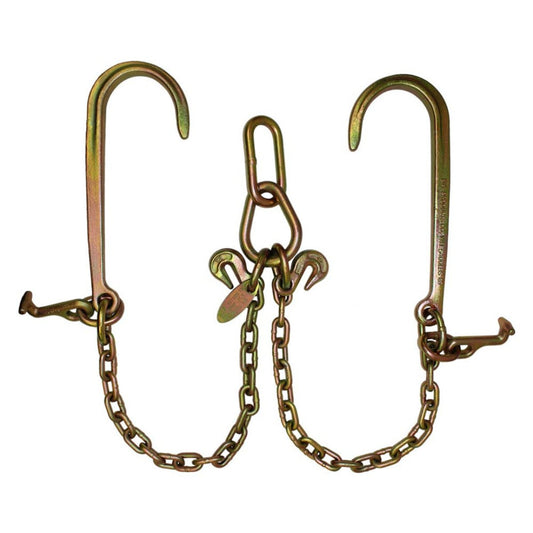 B/A Products Co. 5/16" Low-Profile Grade 70 T & 15" J Hook V-Chain - starequipmentsales