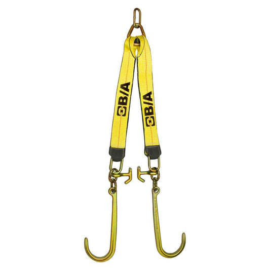 B/A Products Co. Low-Profile Hammerhead T-J & 15" J Hook V-Strap w/2' Legs - LP11-8CLH - starequipmentsales