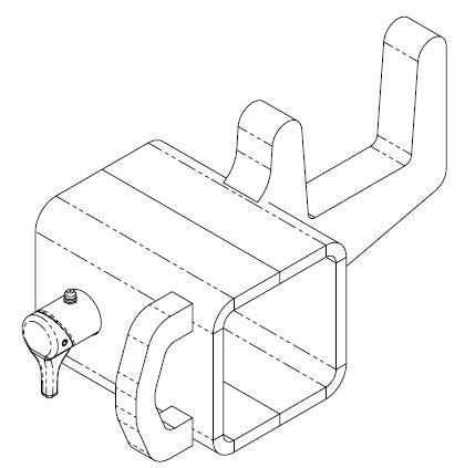 DROP AXLE BRACKETS LEFT DED - starequipmentsales