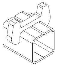 FOREIGN TRUCK WIDE OPENING BRACKET LEFT 5 X 5 - starequipmentsales