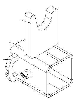 HIGH STANDARD BRACKET 5'' RIGHT - starequipmentsales