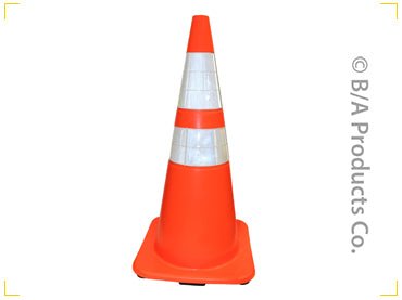 Recessed Reflective Traffic Cone - starequipmentsales