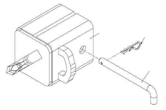 RIGHT TOW BAR 5 X 5 - starequipmentsales