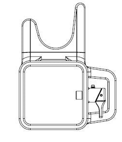 STANDARD BRACKET LEFT 5X5 - starequipmentsales