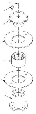 T-BAR PIN REPAIR KIT - T-BAR 4X4 - 5X5 EURO - starequipmentsales