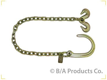 Ultimate Axle Chain; 8" J Hook & Grab Hooks - starequipmentsales